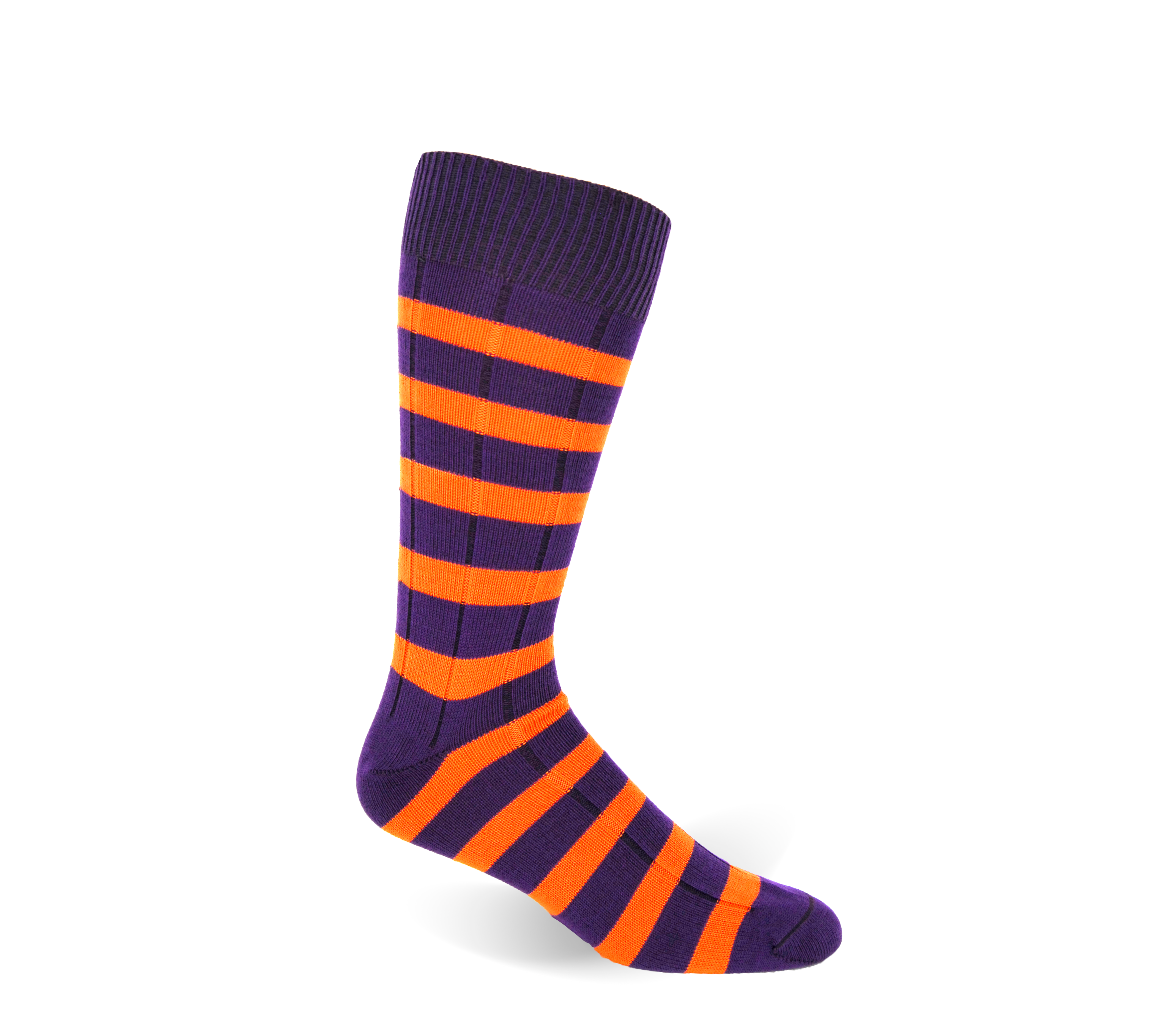 Sock Panda Tiger Stripe Pattern Socks from the (Adult Medium), Orange,  Black, Medium