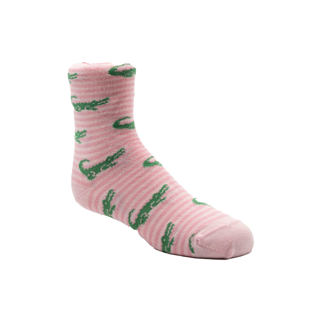 Toddler Alligator Stripe Socks